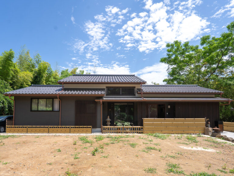 戸建住宅リノベーション後の外観