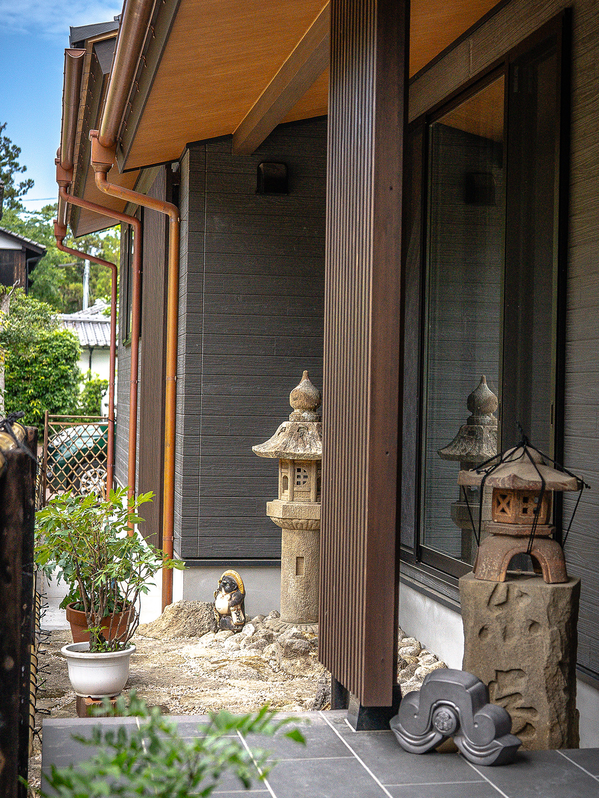 戸建住宅リノベーション後の玄関